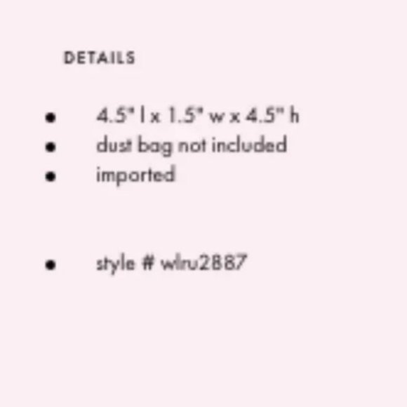 kate spade how refreshing pineapple coin purse bag nwot - Picture 9 of 9
